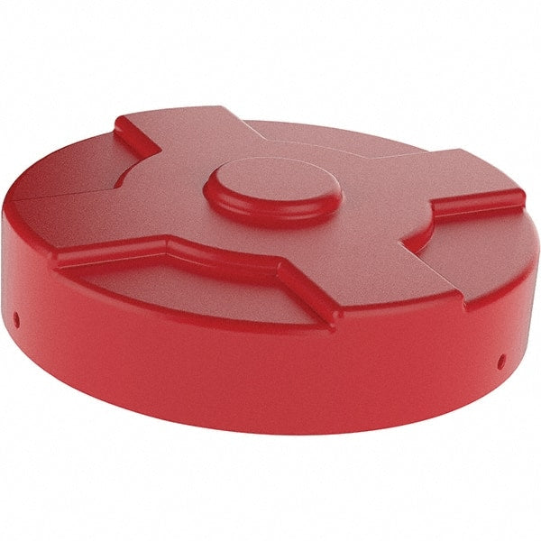 Vestil - 55 Gal, Polyethylene Drum Cover - Exact Tooling