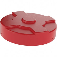 Vestil - 55 Gal, Polyethylene Drum Cover - Exact Tooling