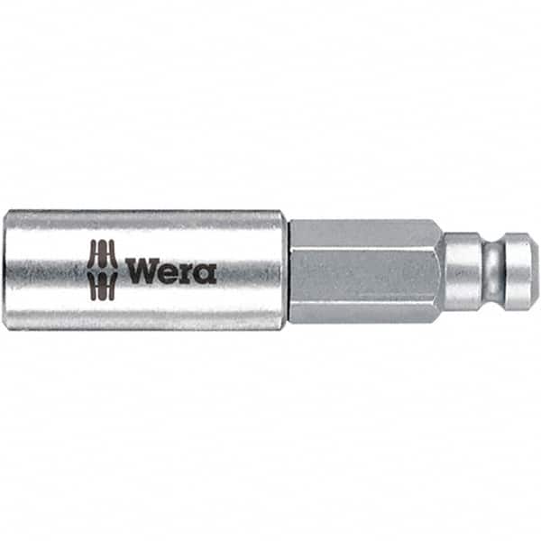 Wera - 1/4" Bit Holder - 5/16" Hex Drive, 1-3/4" OAL - Exact Tooling