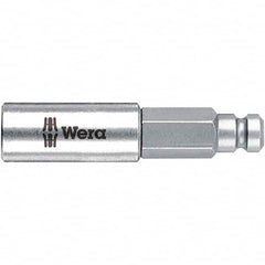 Wera - 1/4" Bit Holder - 5/16" Hex Drive, 1-3/4" OAL - Exact Tooling