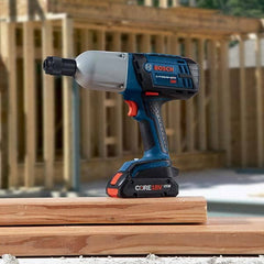 Bosch - Cordless Impact Wrenches & Ratchets Voltage: 18.0 Drive Size (Inch): 7/16 - Exact Tooling