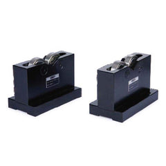 Insize USA LLC - V-Blocks; Type: Roller Bearing V-Block ; Sold As: Matched Pair ; Overall Width (Decimal Inch): 3.9000 ; Minimum Capacity of V (Decimal Inch): 2.7600 ; Maximum Capacity of V (Decimal Inch): 7.8700 ; Material: Steel - Exact Tooling