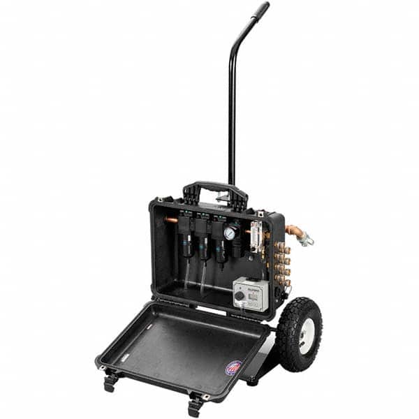 Allegro - Supplied Air (SAR) Filtration Panels Type: Air Filtration Panel Cart Number of Respirator Outlets: 8 - Exact Tooling