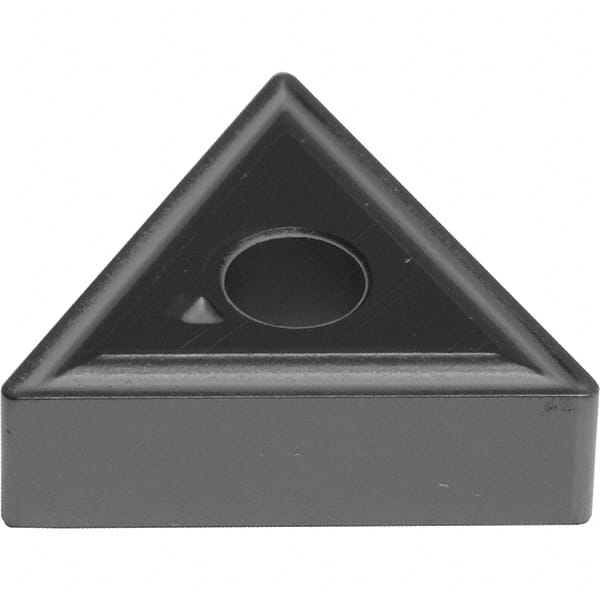 Sumitomo - TNMG332 EEX Grade AC5015S Carbide Turning Insert - TiAlSiN Finish, 60° Triangle, 3/8" Inscr Circle, 3/16" Thick, 0.0313" Corner Radius - Exact Tooling