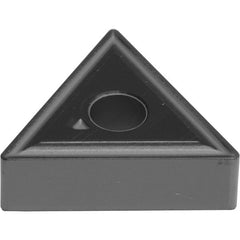 Sumitomo - TNMG332 EEX Grade AC5015S Carbide Turning Insert - TiAlSiN Finish, 60° Triangle, 3/8" Inscr Circle, 3/16" Thick, 0.0313" Corner Radius - Exact Tooling