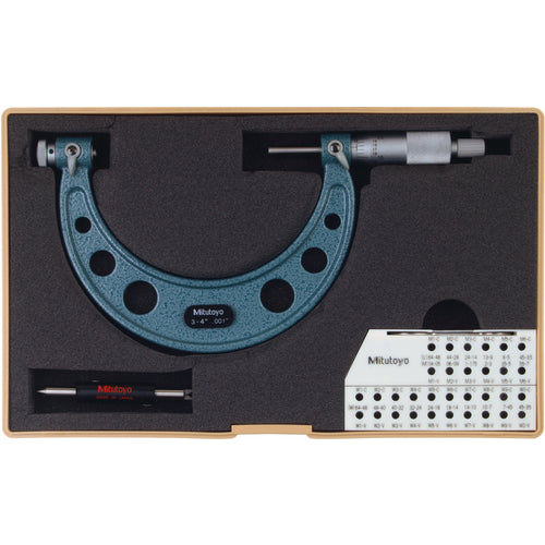 ‎3-4″ SCREW THREAD MICROMETER - Exact Tooling