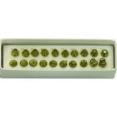 10PC SET GEAR TOOTH MIC ANVILS - Exact Tooling