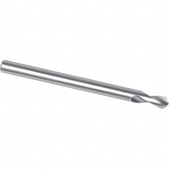 Magafor - 4mm Body Diam, 120°, 100mm OAL, Solid Carbide Spotting Drill - Exact Tooling