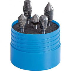 SGS Pro - Burr Sets Head Shape: Combi/Ball; Combi/60 Cone/Cylinder; Combi/Inverted Cone/Cylinder; Combi/90 Cone; Combi/Double Inverted Cone Tooth Style: Double Cut - Exact Tooling