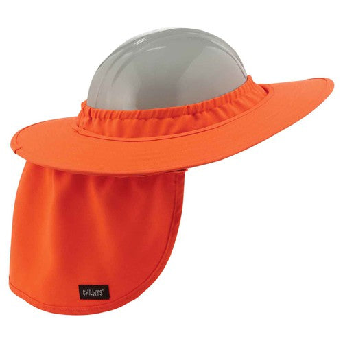 6660 Orange Hard Hat Brim With Shade - Exact Tooling