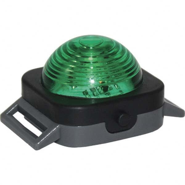 Railhead Corporation - Strobe & Flashing Lights Light Type: Flashing, Steady Lens Color: Green - Exact Tooling