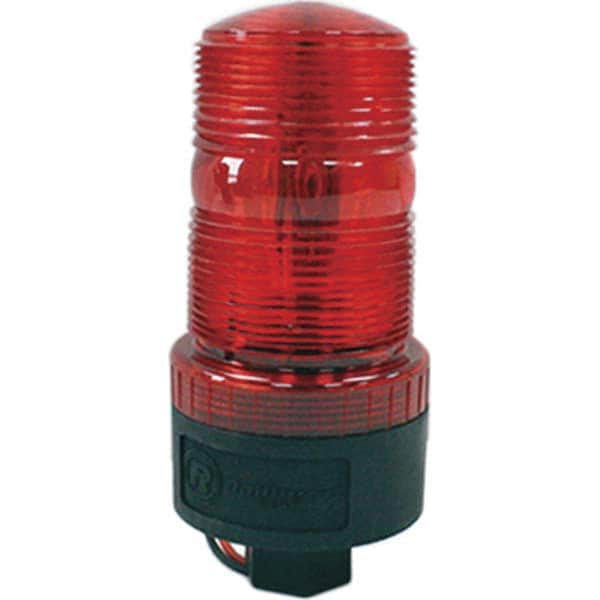 Railhead Corporation - Strobe & Flashing Lights Light Type: Single; Double; Quad; Revolving Lens Color: Red - Exact Tooling