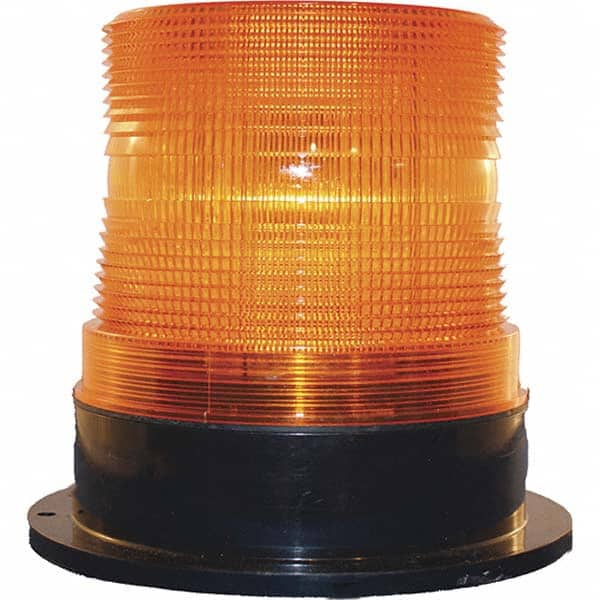 Railhead Corporation - Strobe & Flashing Lights Light Type: Single; Double; Quad; Revolving Lens Color: Amber - Exact Tooling