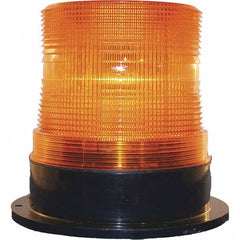 Railhead Corporation - Strobe & Flashing Lights Light Type: Single; Double; Quad; Revolving Lens Color: Amber - Exact Tooling