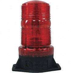 Railhead Corporation - Strobe & Flashing Lights Light Type: Single; Double; Quad; Revolving Lens Color: Red - Exact Tooling