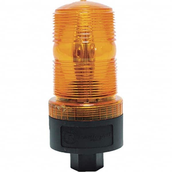 Railhead Corporation - Strobe & Flashing Lights Light Type: Single; Double; Quad; Revolving Lens Color: Amber - Exact Tooling