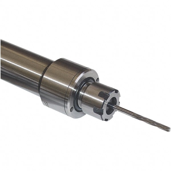 Magafor - Straight Shank, ER11 Collet Chuck - 10mm Shank Diam - Exact Tooling