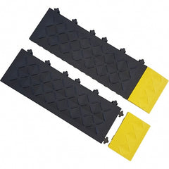 Ergo Advantage - 6" Long x 4" Wide x 1" Thick, Anti-Fatigue Modular Matting Anti-Fatigue Flooring - Exact Tooling