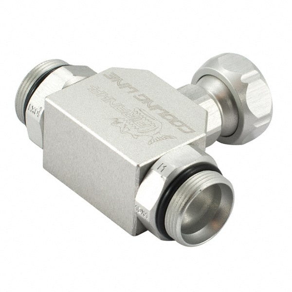 Piranha Cooling Line - Coolant Hose Elbows, Fittings & Reducers Type: T-Fitting For Use With: Jetstream Hoses - Exact Tooling