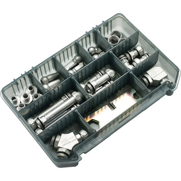 Piranha Cooling Line - Coolant Hose & Hose Assemblies Type: Coolant Line Kit Hose Length Range: Smaller than 1 Ft. - Exact Tooling