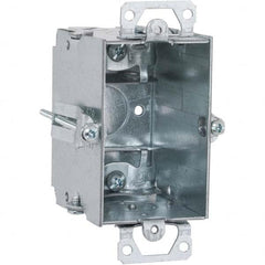 Hubbell-Raco - 4.22 x 2-5/8 x 2-1/2" Steel Rectangular Device Box - Exact Tooling