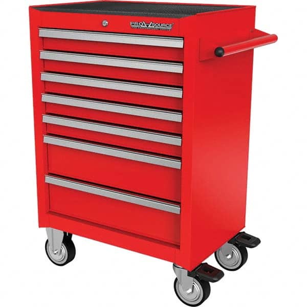 PRO-SOURCE - 7 Drawer 1,320 Lb Capacity Steel Tool Roller Cabinet - Exact Tooling