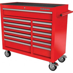 PRO-SOURCE - 13 Drawer 1,540 Lb Capacity Steel Tool Roller Cabinet - Exact Tooling