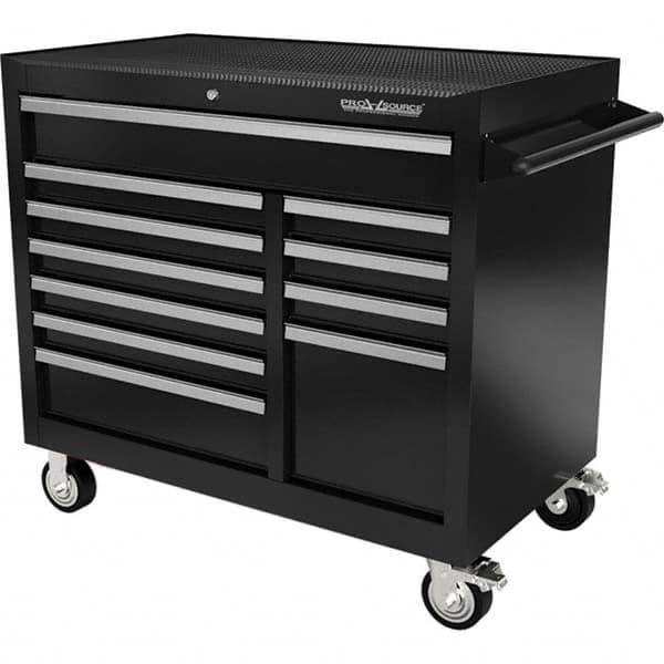 PRO-SOURCE - 11 Drawer 1,540 Lb Capacity Steel Tool Roller Cabinet - Exact Tooling