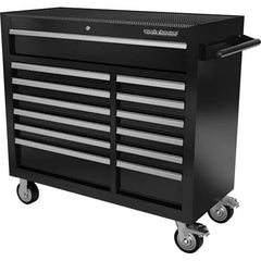 PRO-SOURCE - 13 Drawer 1,540 Lb Capacity Steel Tool Roller Cabinet - Exact Tooling