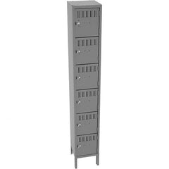 Tennsco - 6 Door, 6 Tier, Locker - Exact Tooling