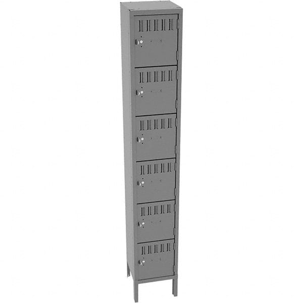 Tennsco - 6 Door, 6 Tier, Locker - Exact Tooling