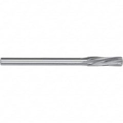 Magafor - 3.17mm Solid Carbide 6 Flute Chucking Reamer - Exact Tooling