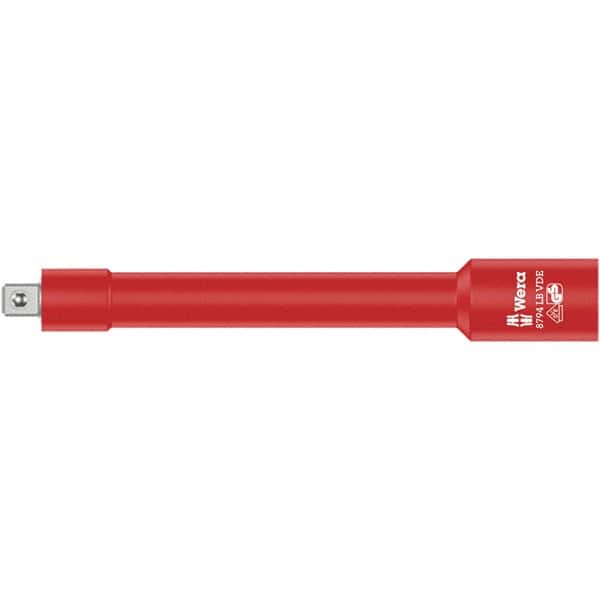 Wera - 3/8" Drive Insulated Socket Extension Bar - 166mm OAL - Exact Tooling