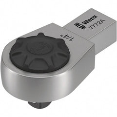 Wera - 1/4" Square Ratching Torque Wrench Interchangeable Head - Exact Tooling