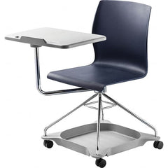 NPS - Swivel & Adjustable Office Chairs   Type: Mobile Tablet Chair    Color: Blue - Exact Tooling