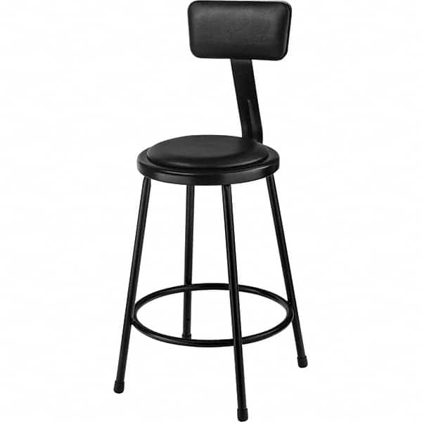 NPS - Stationary Stools Type: Fixed Height Stool w/Adjustable Height Back Base Type: Steel - Exact Tooling