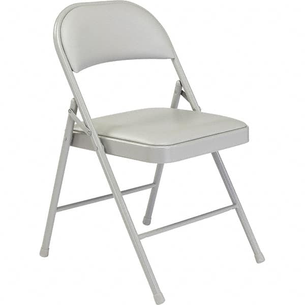NPS - Folding Chairs Pad Type: Folding Chair w/Vinyl Padded Seat Material: Steel - Exact Tooling