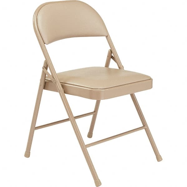 NPS - Folding Chairs Pad Type: Folding Chair w/Vinyl Padded Seat Material: Steel - Exact Tooling