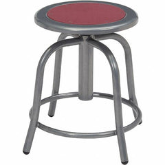 NPS - Swivel & Adjustable Stools Type: Adjustable Height Swivel Stool Base Type: Steel - Exact Tooling