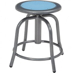NPS - Swivel & Adjustable Stools Type: Adjustable Height Swivel Stool Base Type: Steel - Exact Tooling