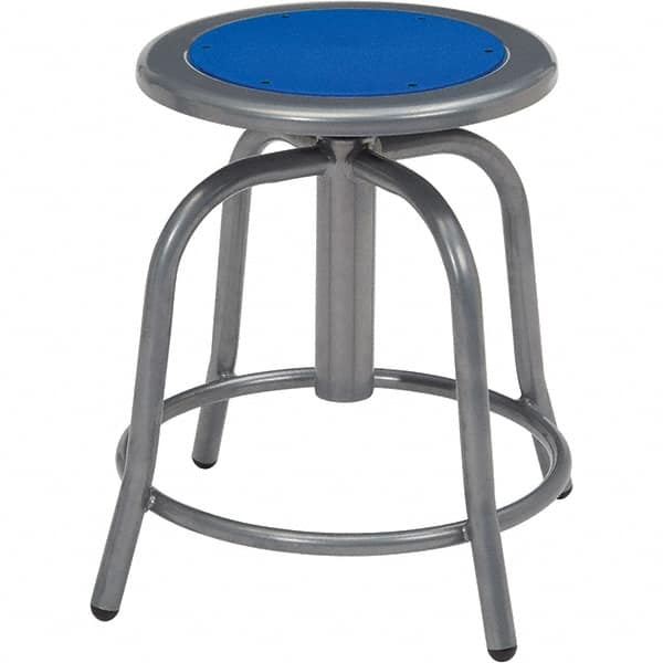 NPS - Swivel & Adjustable Stools Type: Adjustable Height Swivel Stool Base Type: Steel - Exact Tooling
