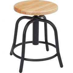 NPS - Swivel & Adjustable Stools Type: Adjustable Height Swivel Stool Base Type: Steel - Exact Tooling