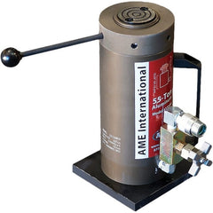 AME International - Portable Hydraulic Cylinders Type: Single Acting Load Capacity (Ton): 50 (Inch) - Exact Tooling