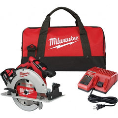 Milwaukee Tool - Cordless Circular Saws Voltage: 18 Battery Chemistry: Lithium-Ion - Exact Tooling