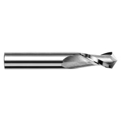 0.5000″ (1/2″) Cutter Diameter × 1.0000″ (1″) Length of Cut × 140° included Carbide Drill/End Mill, 2 Flutes - Exact Tooling