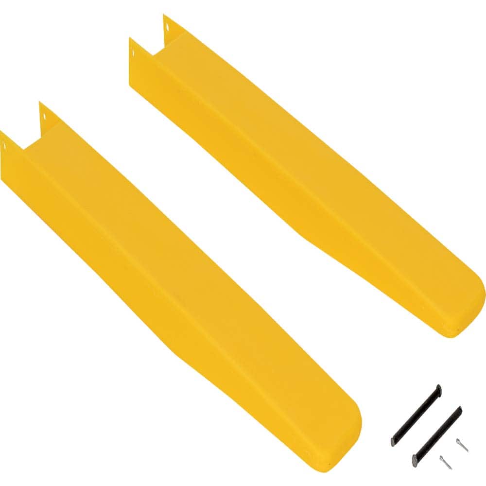 Vestil - Forklift Attachments; Type: Fork Blade Protectors ; Fork Width (Inch): 6-15/16 ; Width (Inch): 6-15/16 ; Overall Height (Inch): 2-3/8 ; Length (Inch): 38-7/8 - Exact Tooling