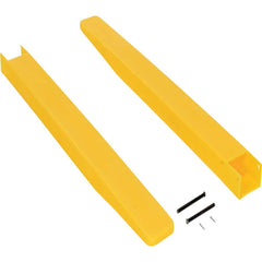 Vestil - Forklift Attachments; Type: Fork Blade Protectors ; Fork Width (Inch): 6-15/16 ; Width (Inch): 6-15/16 ; Overall Height (Inch): 2-3/8 ; Length (Inch): 50-7/8 - Exact Tooling