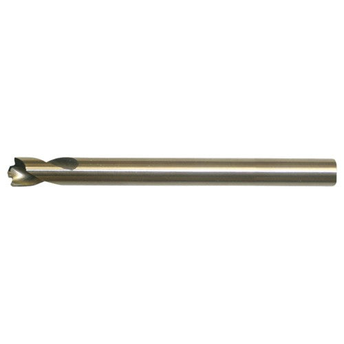 10.00mm RHS / RHC HSS-CO 8% (M42) 135 Degree Split Point Welding Point Drill - Straw / Gold Oxide - Exact Tooling