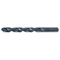 #37 RHS / RHC HSS 135 Degree Split Point Heavy Duty Cotter Pin Jobber Drill - Steam Oxide - Exact Tooling
