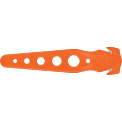Westcott - Utility Knives, Snap Blades & Box Cutters Type: Safety Cutter Blade Type: Recessed/Hook Blade - Exact Tooling